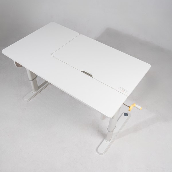 Парта Ergosmart Caravel с книжной полкой Wooden space