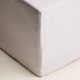 Простыня Sima-Land Home Tencel на резинке 180x200 / 10285354 (светло-серый) - 