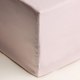 Простыня Sima-Land Home Tencel на резинке 160x200 / 10285266 (пудра) - 