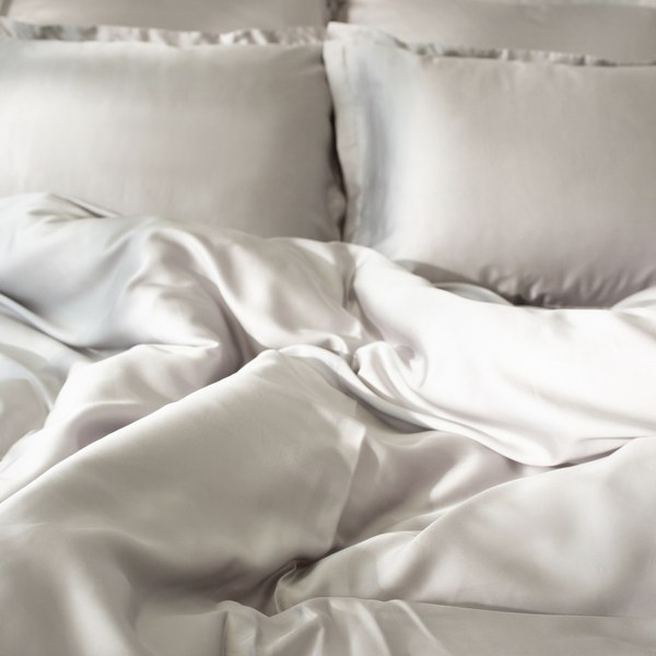 Пододеяльник Sima-Land Home Tencel 180x220 / 10285345 (светло-серый)