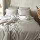 Пододеяльник Sima-Land Home Tencel 180x220 / 10285345 (светло-серый) - 