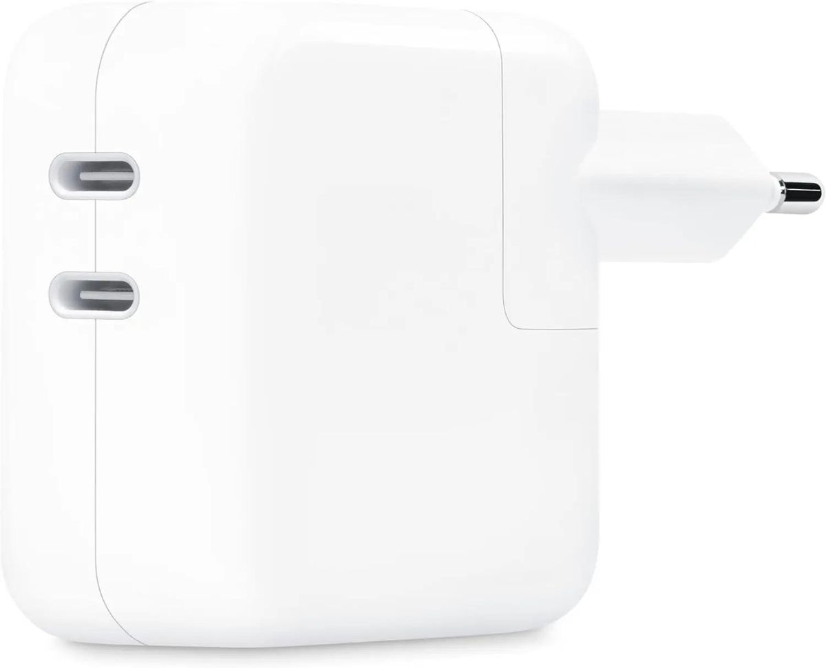 Адаптер питания сетевой Apple 35W Dual USB-C Power Adapter / MW2K3