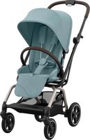 Детская прогулочная коляска Cybex Eezy S Twist + 2 TPE с бампером (Stormy Blue) - 