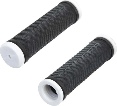 Грипсы для велосипеда STG HL-G107-1 / Х68686-5 (черный/белый) -