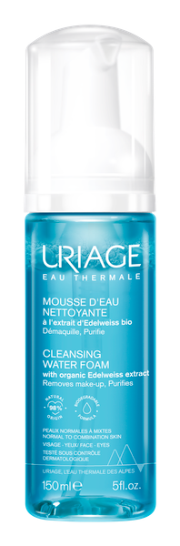 Пенка для умывания Uriage Eau Thermale Mousse D'eau Nettoyante (150мл)