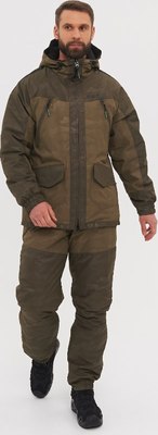 Костюм для охоты и рыбалки Huntsman Горка Люкс -10°C Хаки Breathable Camo (р.48-50/170-176 )