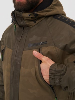 Костюм для охоты и рыбалки Huntsman Горка Люкс -10°C Хаки Breathable Camo (р.56-58/182-188)