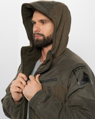 Костюм для охоты и рыбалки Huntsman Горка Люкс -10°C Хаки Breathable Camo (р.56-58/182-188)