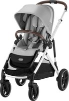 Детская прогулочная коляска Cybex Gazelle S SLV с корзиной (Lava Grey) - 