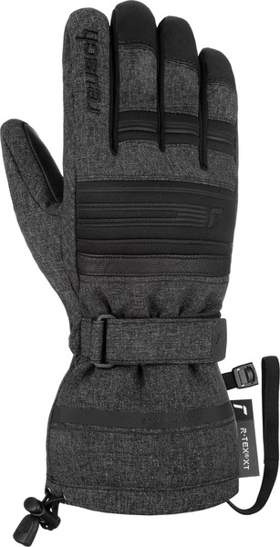 Изображение товара Перчатки лыжные Reusch Conan R-Tex Xt / 6401235-7015 (р-р 8.5, Black Melange/Black)