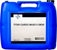 Моторное масло Fuchs Titan Cargo Maxx II 5W30 / 602011466 (20л) - 