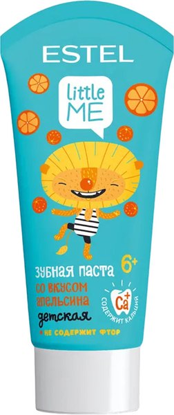 Зубная паста Estel Little Me со вкусом апельсина (60мл)