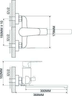 Смеситель No Brand NNF-0027