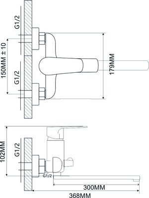 Смеситель No Brand NNF-0028