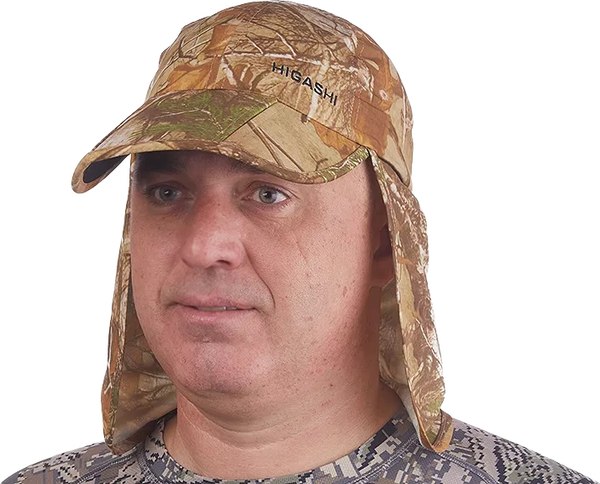 Бейсболка для охоты и рыбалки Higashi Trail Cap / 05937 (Camo Forest)