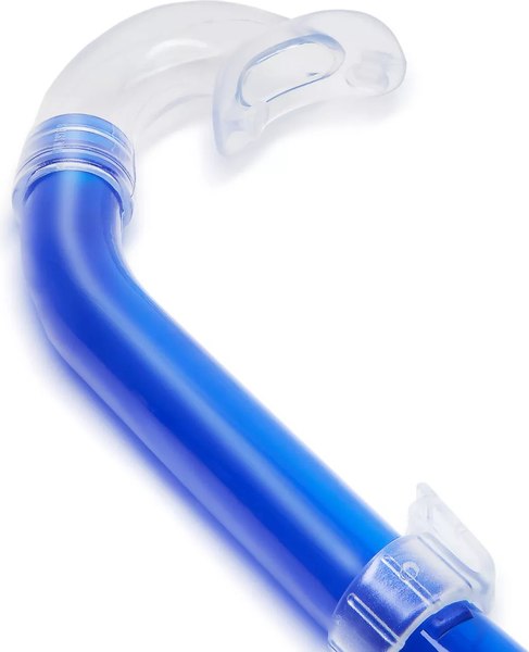 Трубка для плавания Salvas Fizzy Snorkel DA137T0BTSTS (L, синий)