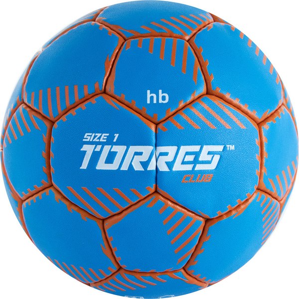 Гандбольный мяч Torres Club H32441 (размер 1, синий)