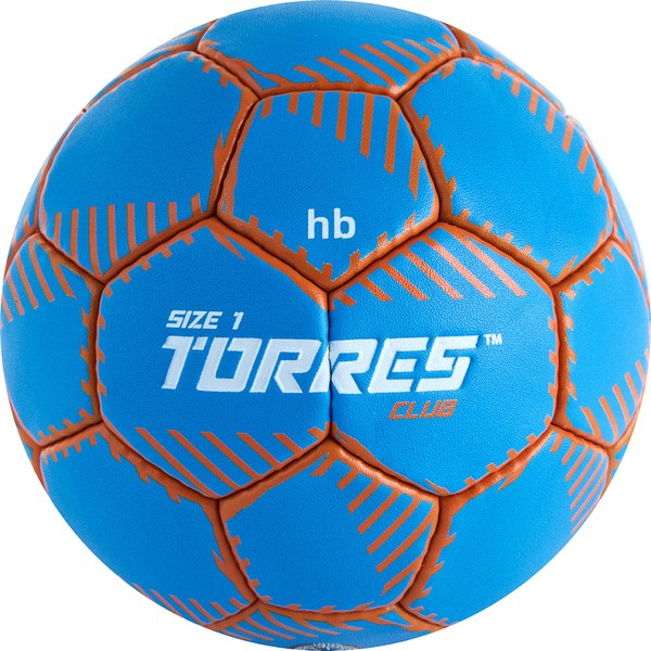 Гандбольный мяч Torres Club H32441 (размер 1, синий)