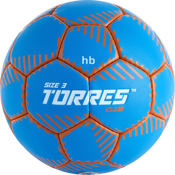 Гандбольный мяч Torres Club H32443 (размер 3, синий)