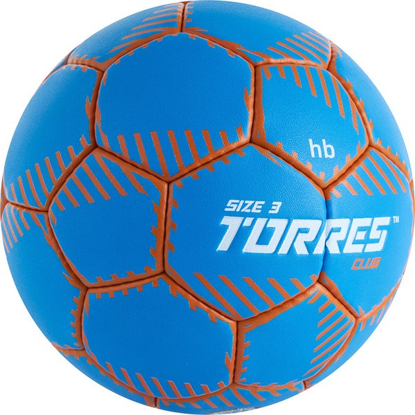 Гандбольный мяч Torres Club H32443 (размер 3, синий)