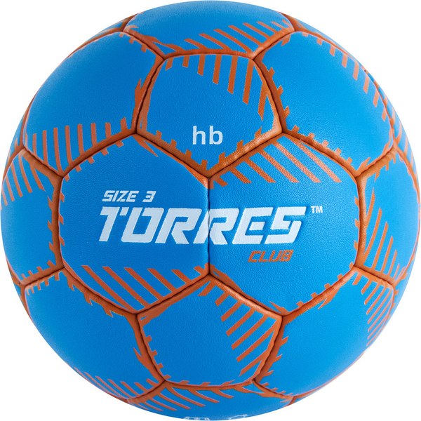 Гандбольный мяч Torres Club H32443 (размер 3, синий)