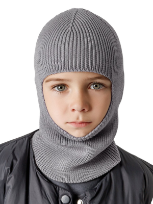 Шапочка для малышей Amarobaby Pure Love Cold / AB-OD24-PLC16/11-48 (серый, р.48-50) -