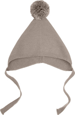 Шапочка для малышей Amarobaby Pure Love Nice / AB-OD23-PLN16/12-38 (коричневый, р.38-40) -
