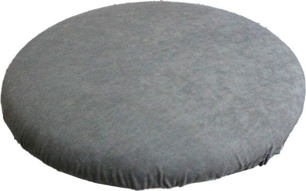 Чехол на табурет MATEX Velours / 57-437 (светло-серый)