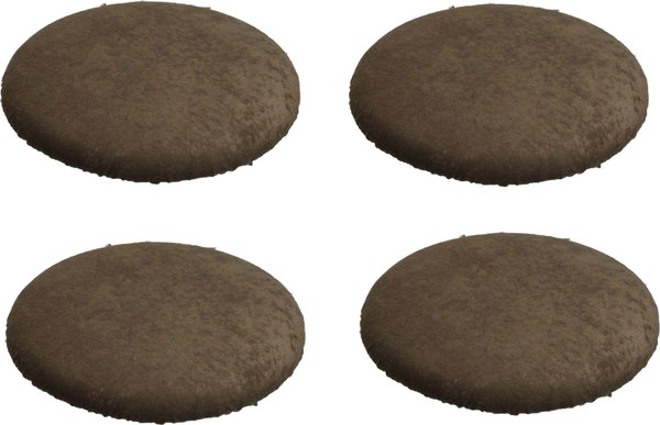 Комплект подушек на стул MATEX Velours / 46-356 (коричневый)