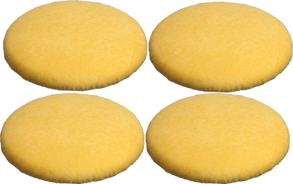 Комплект подушек на стул MATEX Velours / 46-455 (горчичный)