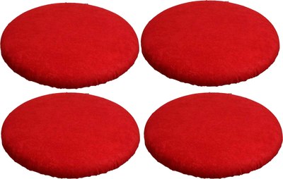 Комплект подушек на стул MATEX Velours / 46-523 (ярко-красный) - 