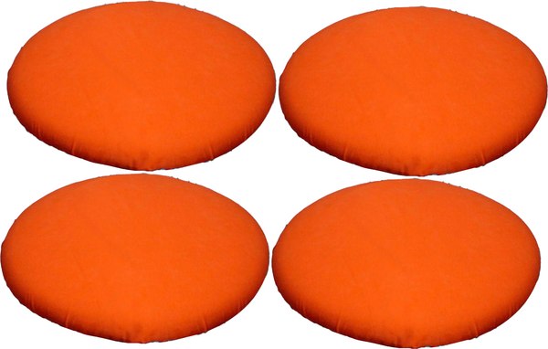 Комплект подушек на стул MATEX Velours / 46-561 (лососевый)