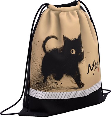 

Мешок для обуви, Blur Cat / 62850