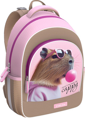 Школьный рюкзак Erich Krause ErgoLine 15L CapyBarbie / 63836 - 