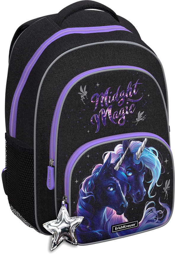 Школьный рюкзак Erich Krause ErgoLine 17L Black Unicorn / 62805