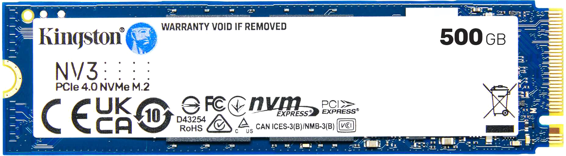 SSD диск Kingston NV3 500GB (SNV3S/500G)