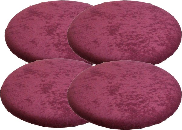 Комплект чехлов MATEX Velours / 48-428 (4шт, сливовый)