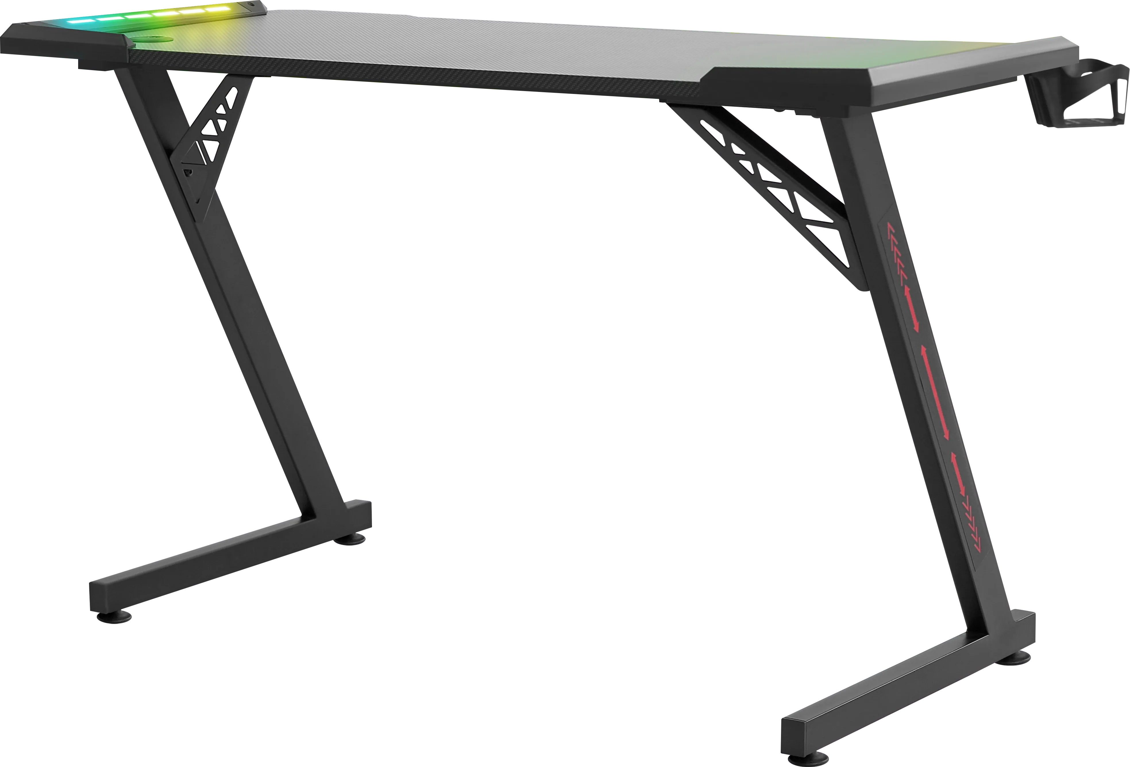 Геймерский стол Defender Gaming Idol RGB / 64333 (черный) — фото 4