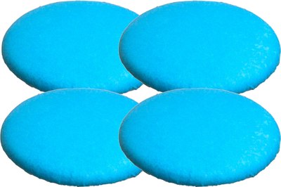 Комплект чехлов MATEX Velours / 48-503 (4шт, светло-голубой) - 