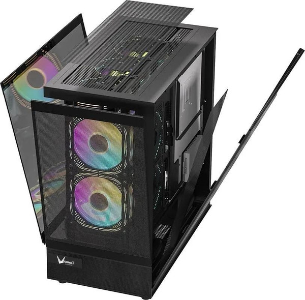 Изображение товара Корпус для компьютера Formula Crystal Z8 Cosmic (черный)