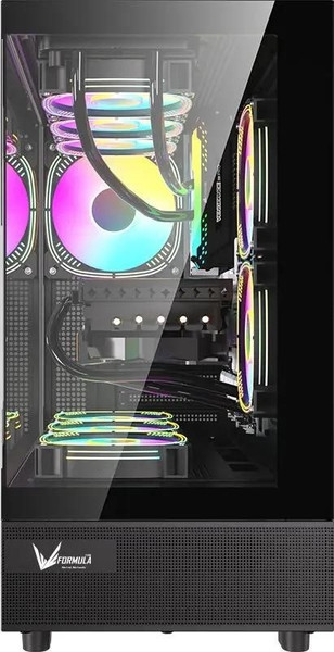 Изображение товара Корпус для компьютера Formula Crystal Z8 Cosmic (черный)
