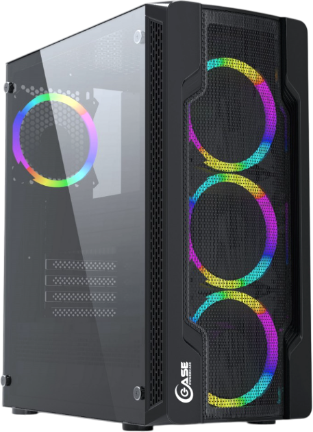 Корпус для компьютера Powercase Mistral X4 Mesh LED