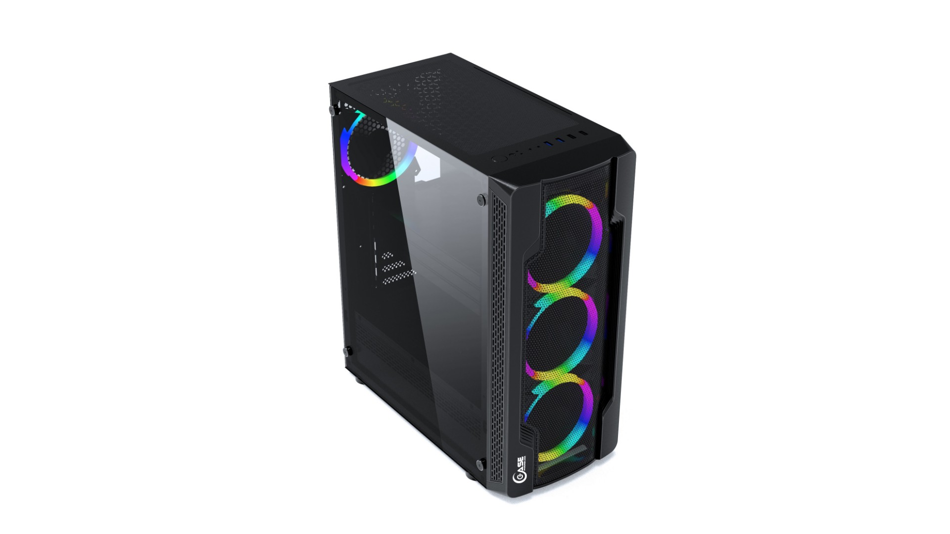 Корпус для компьютера Powercase Mistral X4 Mesh LED — фото 5