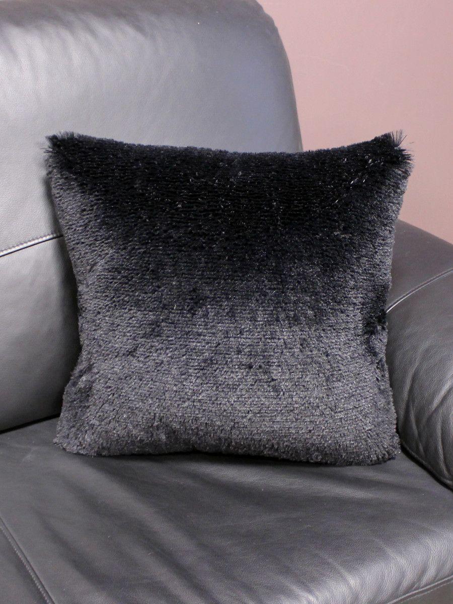 Подушка декоративная MATEX Plush / 53-293 (черный) — фото 2