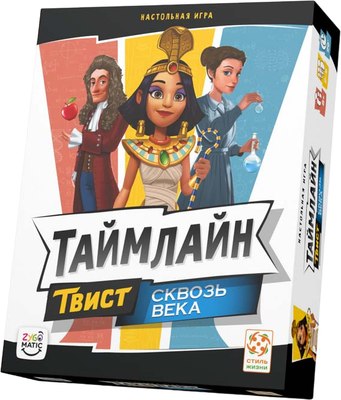 

Настольная игра, Таймлайн Твист 1. Сквозь века / УТ100031205