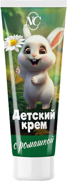 Крем детский Невская Косметика с экстрактом ромашки (75мл)