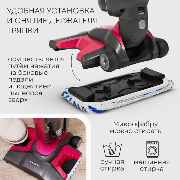 Вертикальный пылесос PLANTA PL-SC301