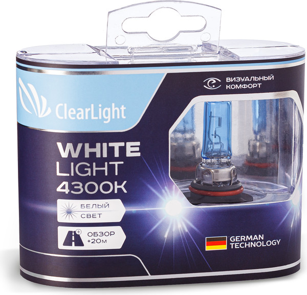 Комплект автомобильных ламп ClearLight MLH11WL (2шт)