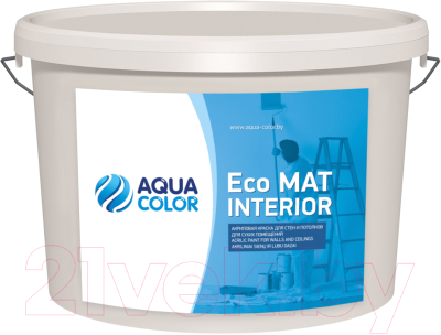 Краска AquaColor Eco Mat Interior (3.5кг)