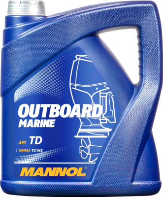 

Моторное масло Mannol, 2-Takt Outboard Marine API TD NMMA TC-W3 / MN7207-4